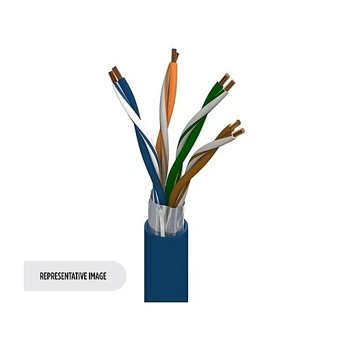 Belden 7958A 24AWG CAT5e 4PR Solid Plenum PVC Jacketed Cable
