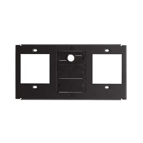 Kramer AV T4F-23 2 Single Power Sockets Slot, 3 Insert Slots, Black