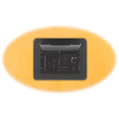 Kramer TBUS-5XL(B) Flush Mount Box, Black