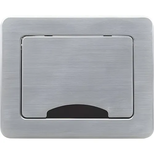 Kramer TBUS-5XL(BC) Flush Mount Box, Brushed Clear Aluminum
