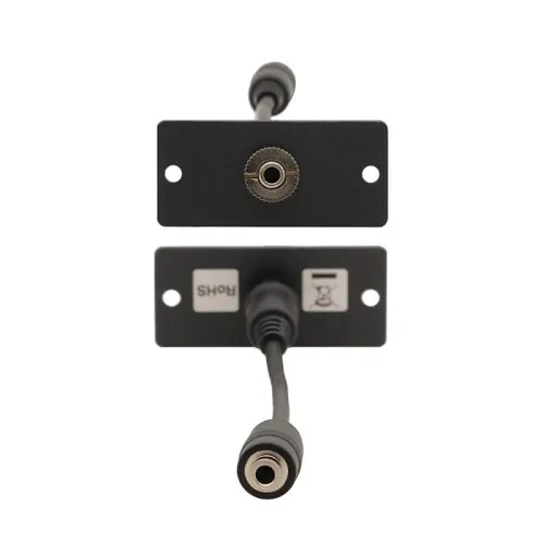 Kramer WA-1PNG Wall Plate Insert 3.5mm Stereo Audio, Gray