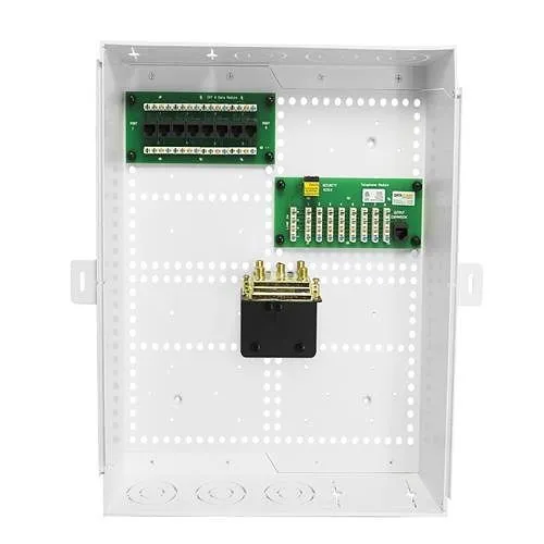 DataComm 80-1500-BR 15" Plastic Enclosures with Brush Cover, White