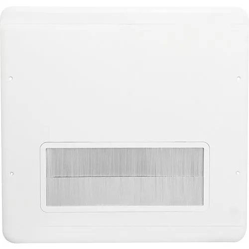 DataComm 80-1500-BR 15� Plastic Enclosures with Brush Cover, White