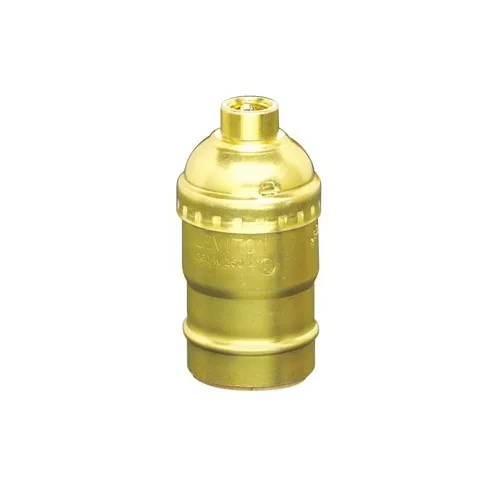 Leviton 8004 Incandescent Lampholder, Keyless, Single Circuit, Aluminum