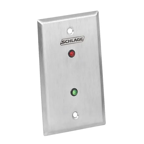 Schlage 801KS Local/Remote Monitoring Station, 4-LED and Sounder, Key Reset