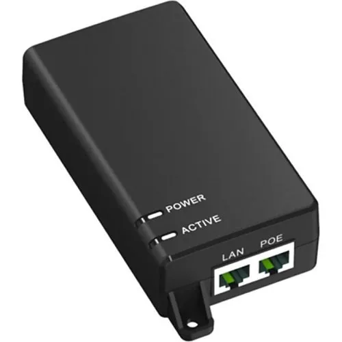 Vaddio LT PoE++ Power Injector, 60W, Black (802-3303)
