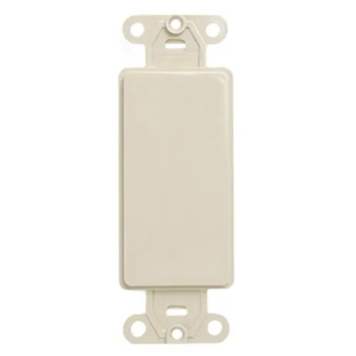 Leviton 80414-I Quickport Decora Wall Plate, Ivory