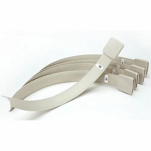 Securitas 804A1610 RoamAlert Wrist Strap, 8" Length, 5-Pack, Gray