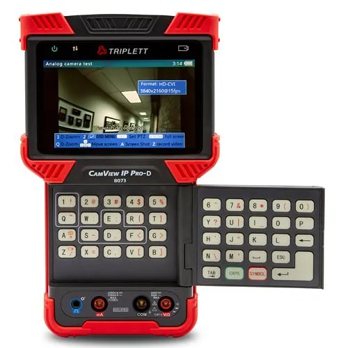 Triplett 8073 CamView IP Pro- D IP and Analog Security Camera Tester