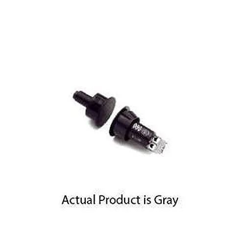 GRI 8080-TWG-G 8080-T Series 3/4" Steel Door Recessed Switch Set, Wide Gap, 10W, 160VDC, 0.40 Amp, Closed Loop, N/O, A, Gray