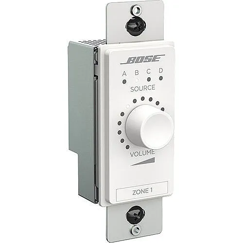 Bose Professional Control Center CC-3D Digital Wall Zone Controller, White