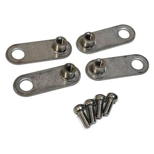 Protech 80900899 Junction Box Metal Tab, 4-Pack, Stainless Steel
