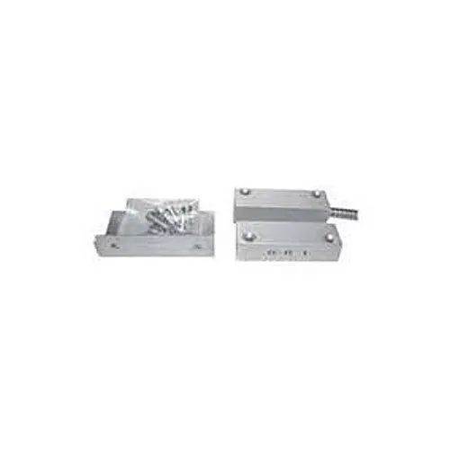 GRI 81-12WG-BL 7/8" Steel Door Recessed Switch Set Wide Gap, Black