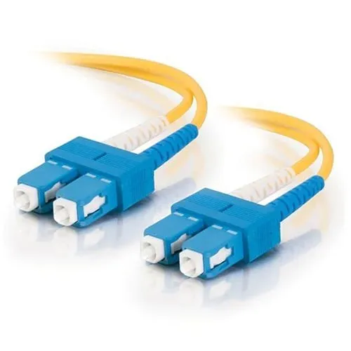 Quiktron 810-447-017 Value Series Fiber Jumper Cable, SC to SC, 9�m Duplex, 5m