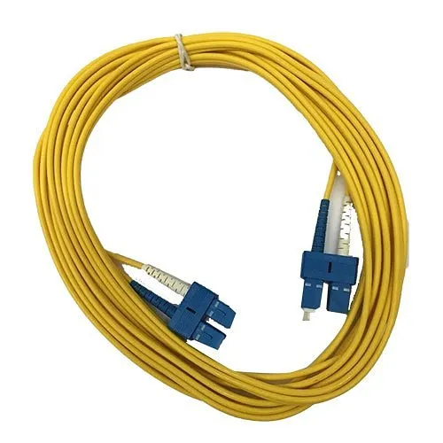 Quiktron 810-447-017 Value Series Fiber Jumper Cable, SC to SC, 9�m Duplex, 5m