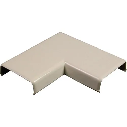 Wiremold 811-WH 800 Flat Elbow Fitting, White, TAA Compliant