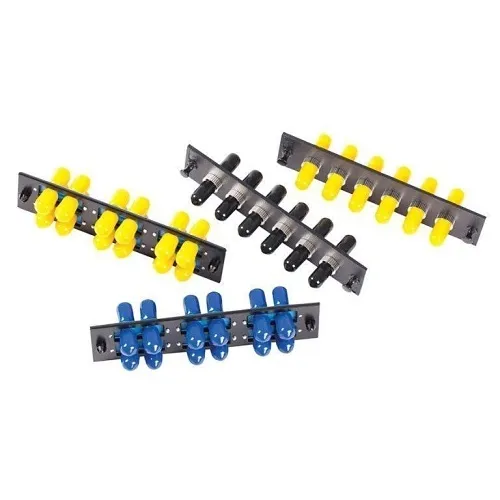 OCC 818ST Adapter Plate Assembly STX8 for Single Mode and Multimode Fiber, Compact Design