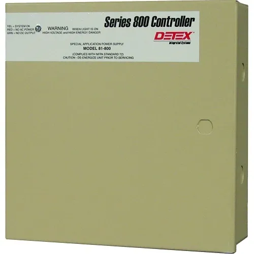 Detex 82-800 800 Series Logic and Power Supply Controller