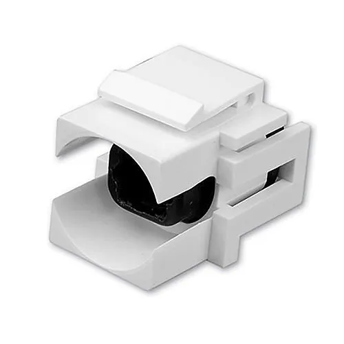 Vanco 820499 Toslink Keystone Insert, Insert Toslink to Toslink F, White