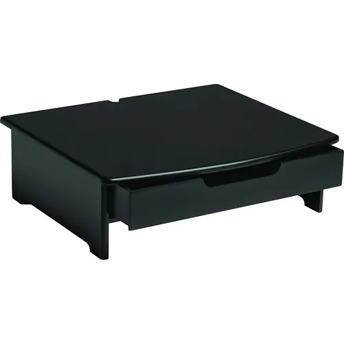 Rolodex 82430 WOODTONES MONITOR STAND BLACK
