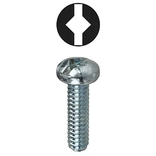 Dottie 832DS 8-32 Machine Screw Kit Square/Slotted Round Head