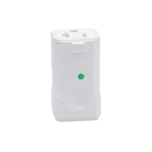 Leviton 8359-V Straight Blade Connector, Hospital Grade, 20A 125V