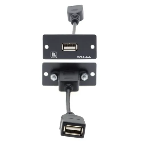 Kramer WU-AA (W) Wall Plate Insert, White