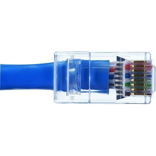 IDEAL 85-377J CAT6 Feed-Thru Modular Plugs, 100-Pack