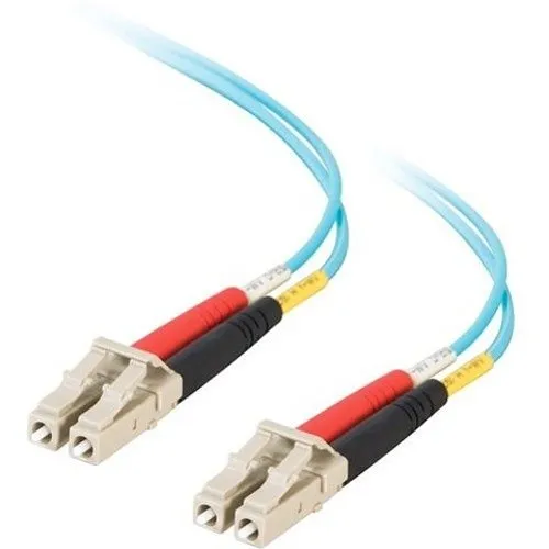 Quiktron 852-LL2-017 Value Series Fiber Jumper Cable, LC to LC, 50/125µm Laser-Optimized, Multimode, 16' (5 m)