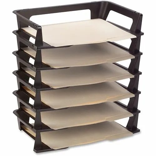 Rubbermaid 86028 REGEN NESTING SIDE LD LTR TRA