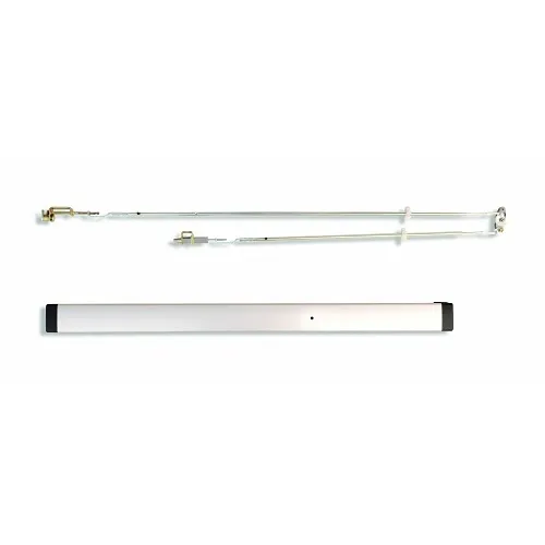 Adams Rite 8611-36 8611 8600 Series Life-Safety 36" Narrow Stile Concealed Vertical Rod Exit Device, Clear Anodized