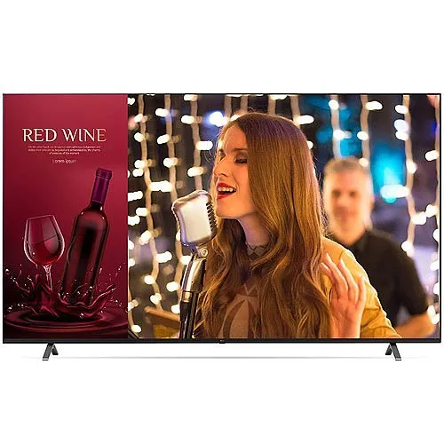 LG Pro 86UR640S9UD UR640S Series Ultra HD Signage TV with Slim Depth, LG Pro SuperSign CMS, Embedded Content and Group Management, 86"