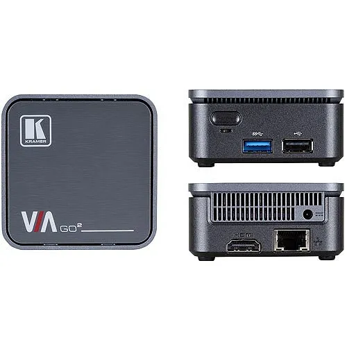 Kramer 87-000190 VIA-GO2 Compact and Secure 4K Wireless Presentation Device