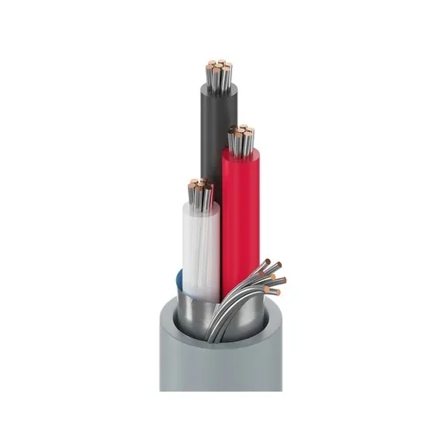 Belden 8772 0601000 20/3 Electronic Cable, PE Insulation, Overall Beldfoil Shield, PVC Outer Jacket, Chrome