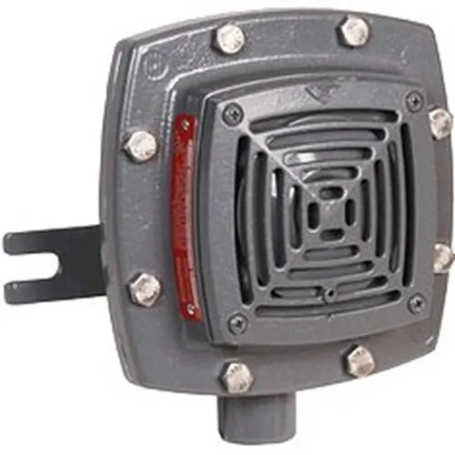 Edwards Signaling 870EX Series Vibrating Horn, bracket mount,explosionproof, NEMA 4X rated, 15.0 VA per lamp