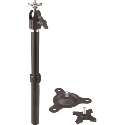PanaVise 883-T CCTV Dual Option Telescoping Mount, Black