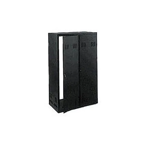 Winsted 88301 Multi-Purpose Solid Locking Door for 35" Pro Rack, Black