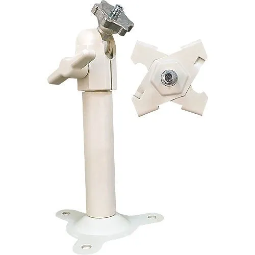 PanaVise 883-06W 6" Dual Option Mount for Surveillance Camera, Cream