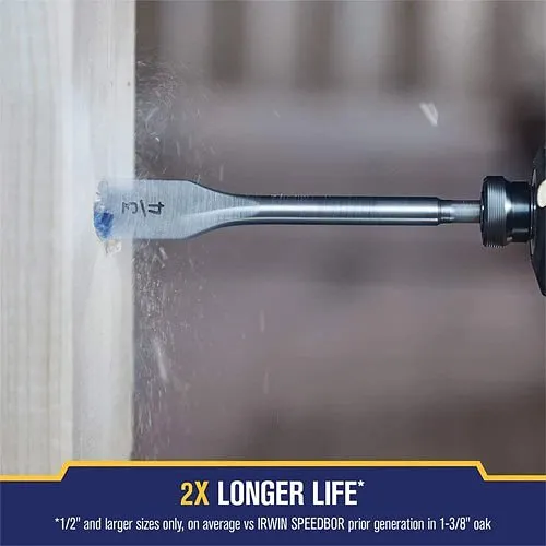 IRWIN 88706 SPEEDBOR 3/8in Spade Wood Drill Bit