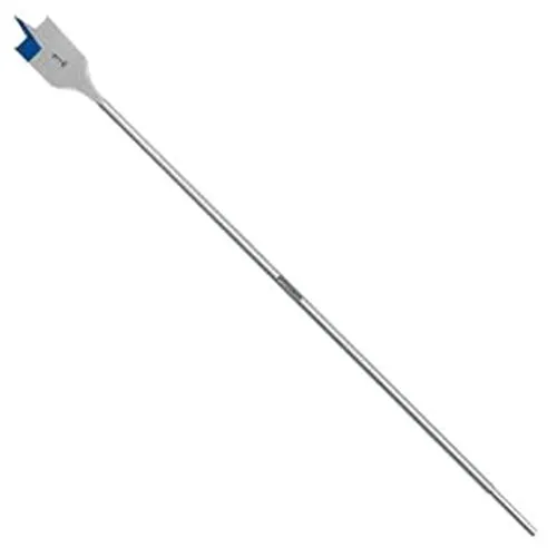 IRWIN 88708 2000 Series Extra Long Spade Bit, 1/2" Dia, 16" OAL, 15" Length Flat Flute, 1/4" Shank