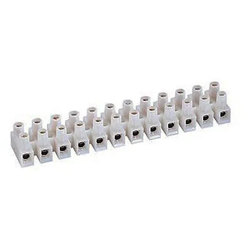 IDEAL 89-610 Barrier Strip, 12-Circuit, 22-10 AWG, 30A/300V