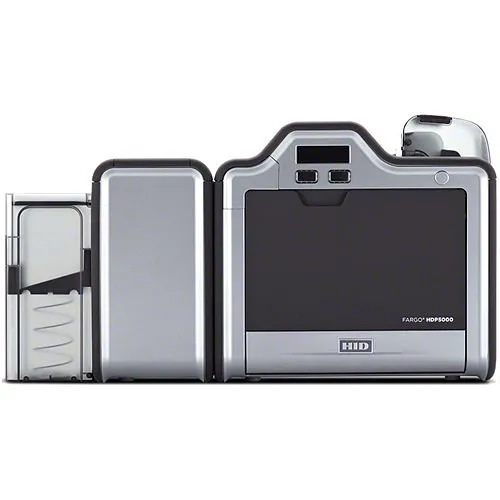 HID FARGO HDP5000 Single-Sided ID Printer ith Single Lamination, Ethernet and Ethernet