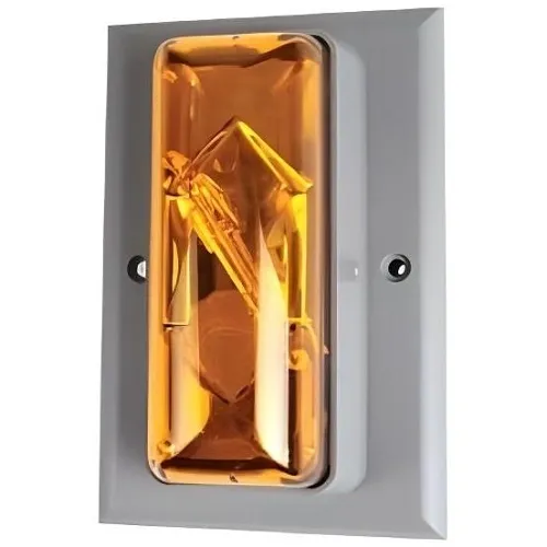 Alpha 89STRA-AQ 24V AC/DC Indoor Strobe Light Amber