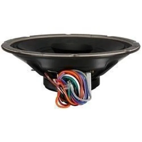 Quam 8C10PAXTBLUB 8" Loudspeaker with 10 oz Magnet and 5W 25/70V Transformer, Black