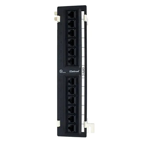 Weltron 90-12PPC6 Polypropylene 12-Port CAT6 Network Switch