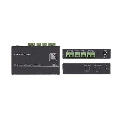 Kramer 482XL Balanced / Unbalanced Stereo Audio Transcoder