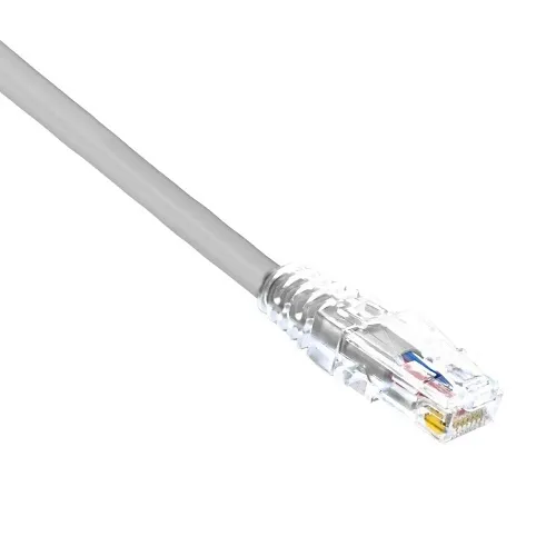 Weltron 90-C5ECB-AH-025 CAT5e UTP Patch Network Cable, 25', Gray