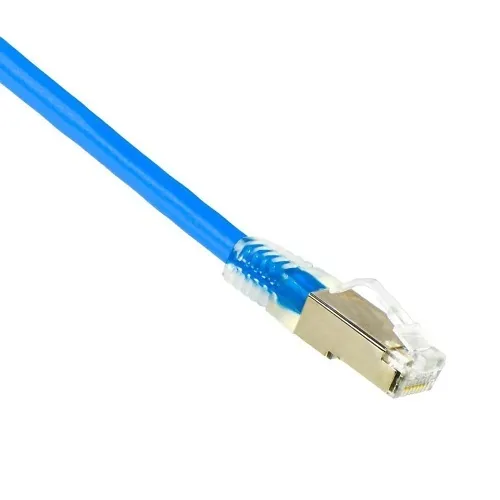Weltron 90-C6ABS-BL-005 5' CAT6A FTP Shielded Patch Cable, 5', Blue