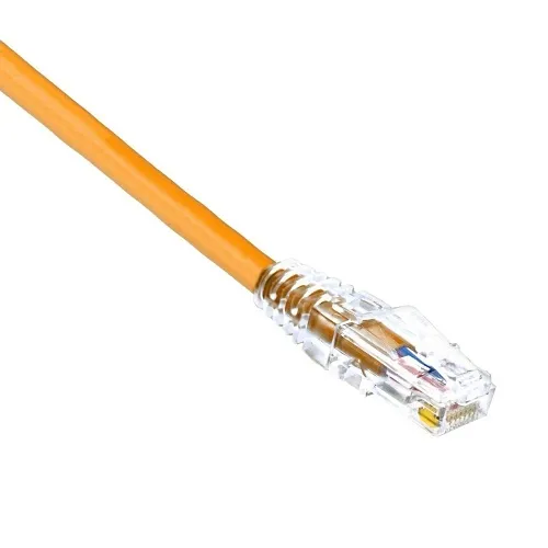 Weltron 90-C6CB-OR-015 15' Category 6 U/UTP Cable, Orange