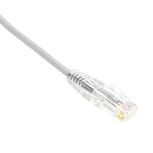 Weltron 90-C6CBSL-AH-010 CAT6 Snagless Slim Ethernet Cable, 10', Black